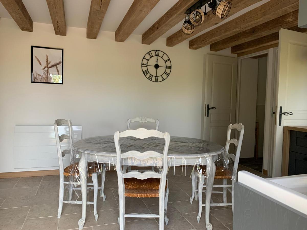 Les Clematites, Maison De Campagne. Boissy-les-Perche Eksteriør billede
