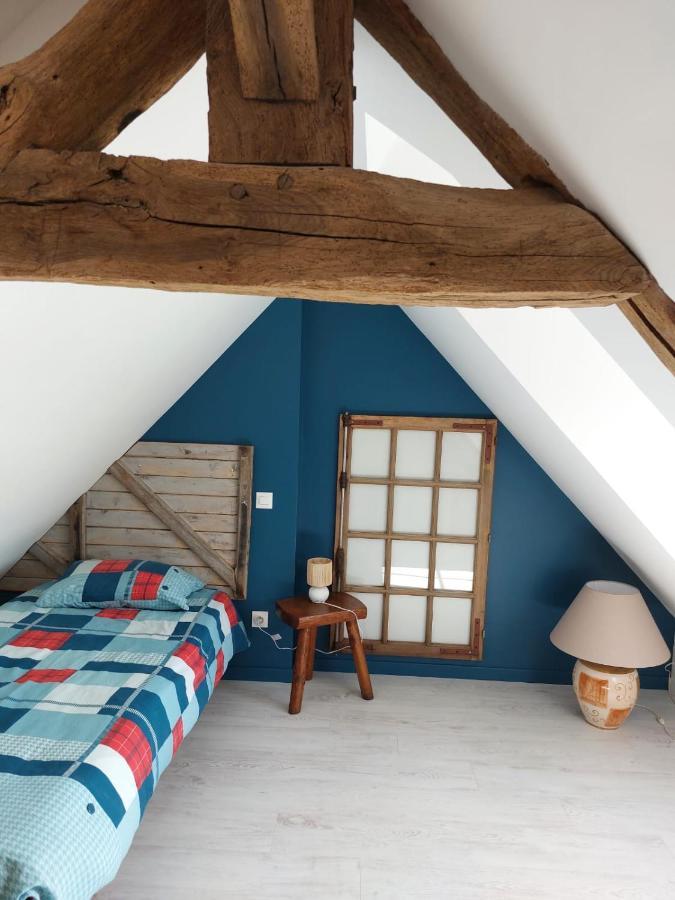 Les Clematites, Maison De Campagne. Boissy-les-Perche Eksteriør billede