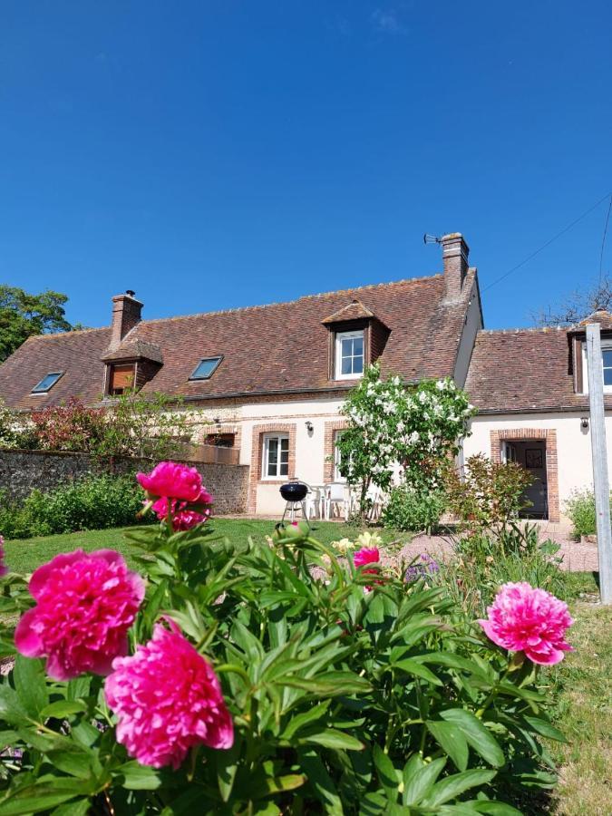 Les Clematites, Maison De Campagne. Boissy-les-Perche Eksteriør billede